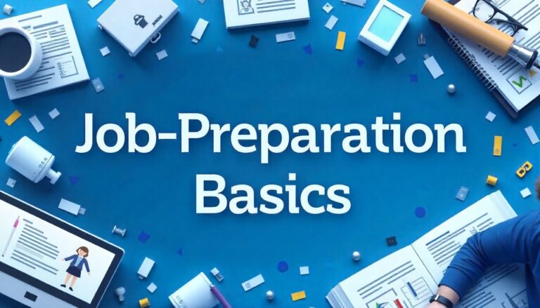 Job-preparation Basics